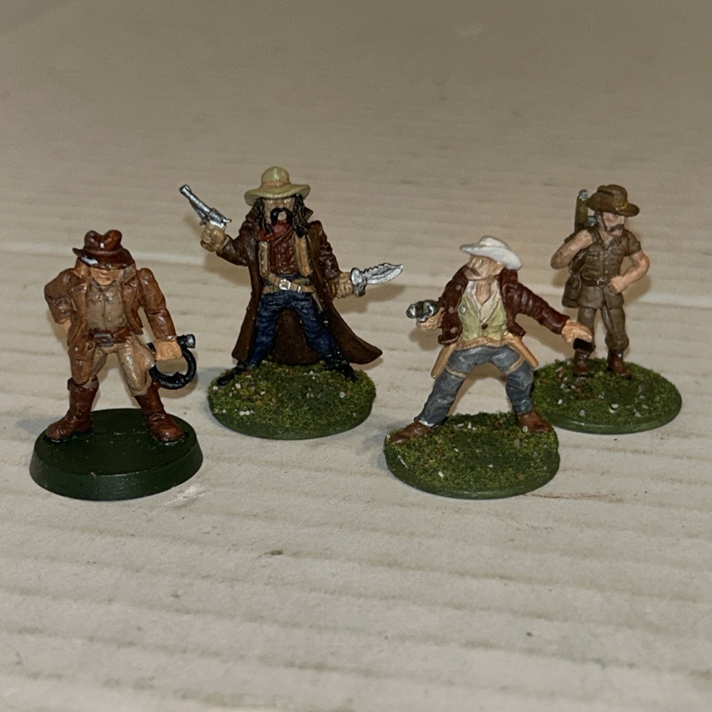 Ral Partha Wild West Cowboy Metal Miniature Figures Warhammer‎